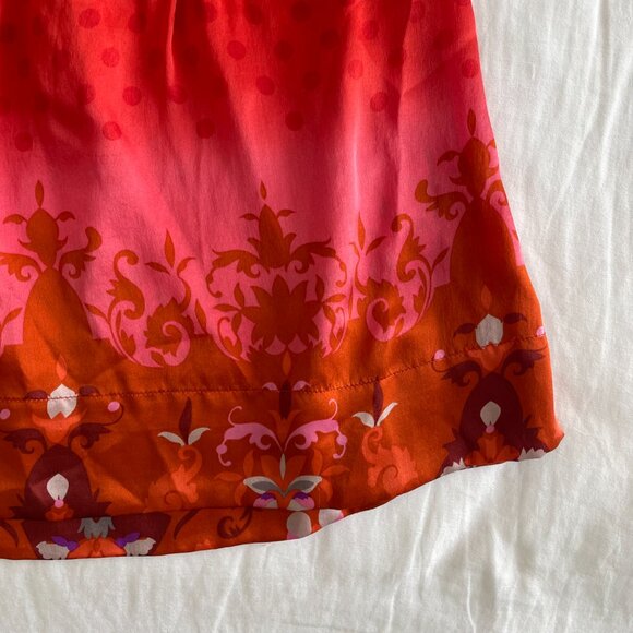 CAbi Red 100% Silk Tank (sz M) - Picture 2 of 6